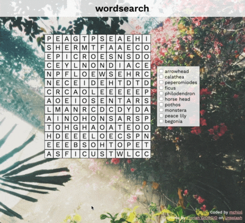 gif of wordsearch in action